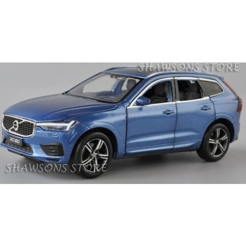 JackieKim 1:32 Scale Diecast Metal Car Model XC60 Replica Pull Back Toy With Sound & Light