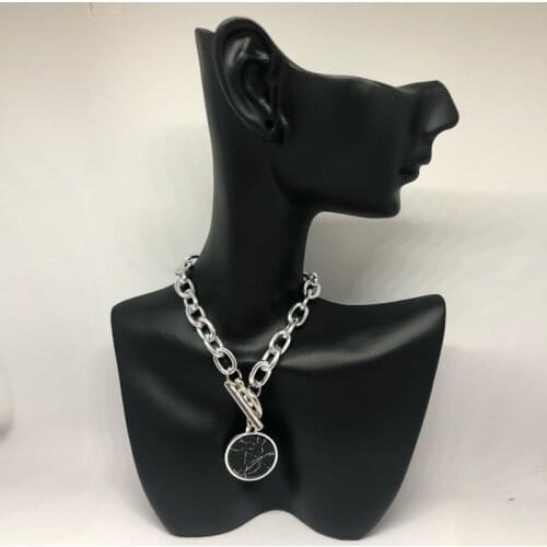 New ResinSmall Medium Side Portrait Model Earrings Necklace Jewelry Display Stand Necklace Display Propsearring Display Stands