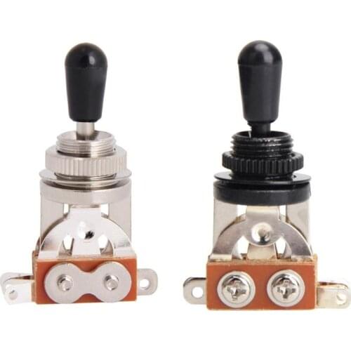 Durable 3 Way Toggle Switch Portable Skillful Manufacture Rhythm Treble Washer Ring Plate for LP SG Electric Guitar