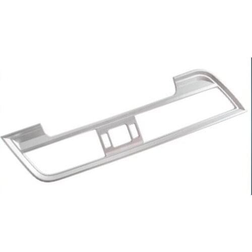 Fit For Audi 2018 q5l navigation trim frame central control air outlet bright strip panel new q5l special interior modification