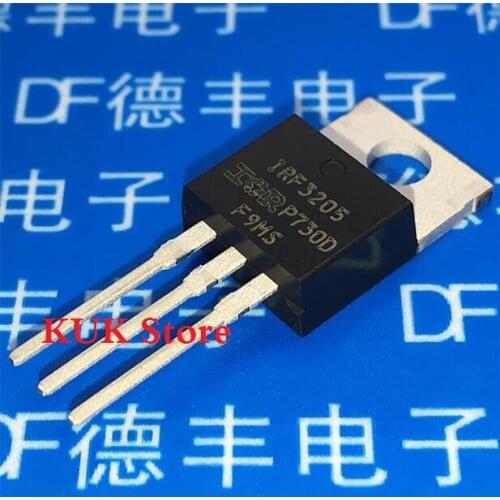 Real 100% Original NEW IRF3205 IRF3205PBF 55V 110A MOSFET TO-220 50PCS/LOT