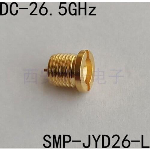 SMP-JYD26-L Radio-frequency Connector SMP Small Blind Insert Thread for Male Rf Connector Bulkhead Mounted