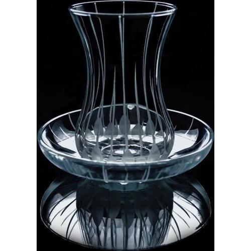 Turkish Tea Cup Traditional Turkish Tea Cup Pasabahce Slim Waisted Çise 12 Piece 6 Personality Tea Team