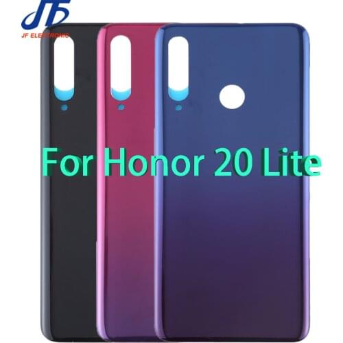 10Pcs/lot Back Battery Cover Replacement For Huawei For honor 20 20S 20 Lite PRO Housing Glass Chassis Door Back Case + sticker