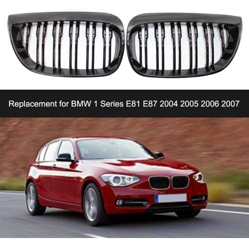 1 Pair Front Grille Grills for BMW 1 Series E81 E87 2004-2007 Car Styling Racing Grills