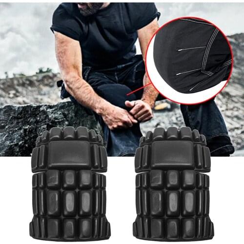 1pair Construction Site Leg Protection Knee Pads For Working Trouser Gardening EVA 23.9x16.7cm