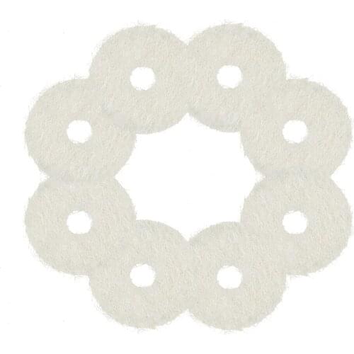 90Pcs/Set Piano Tuning Tools Thicken Felt Pad Circle Washers Piano Replacement Parts Keyboard Musical Instrument Accessories