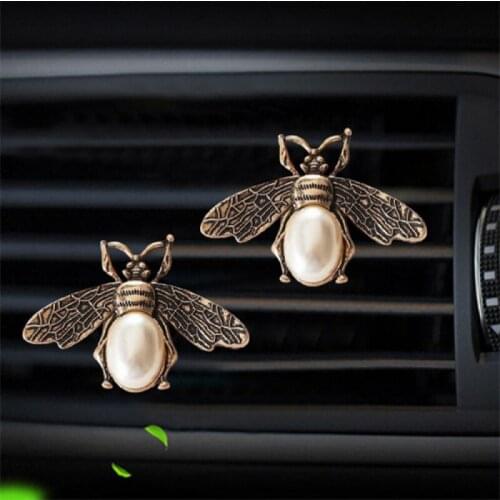 Bee car perfume car air outlet perfume clip high-end creative car interior aromatherapy decorations aromatherapy clip