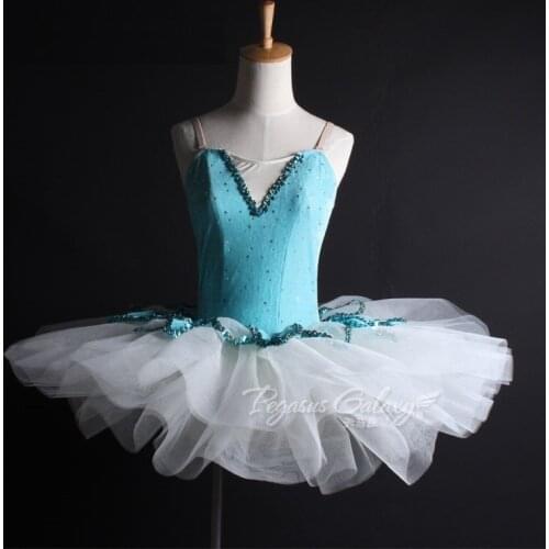 X2042 Children Ballet Dancing Dress Princess Pancake Tutu Dresses Costume Professional Performance Show Competition Dancewear