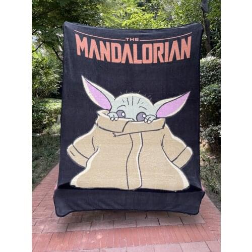 Disney Star Wars Yoda Baby Blanket Throw Mickey Minnie Nala Baby Girls Boys Kids Children Pets Sleeping Cover on Crib Plane