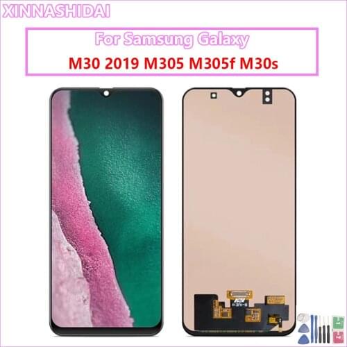 For Samsung Galaxy M30 2019 M30 M305 M305F M305DS LCD Display Touch Screen Digitizer Assembly Replacment Parts