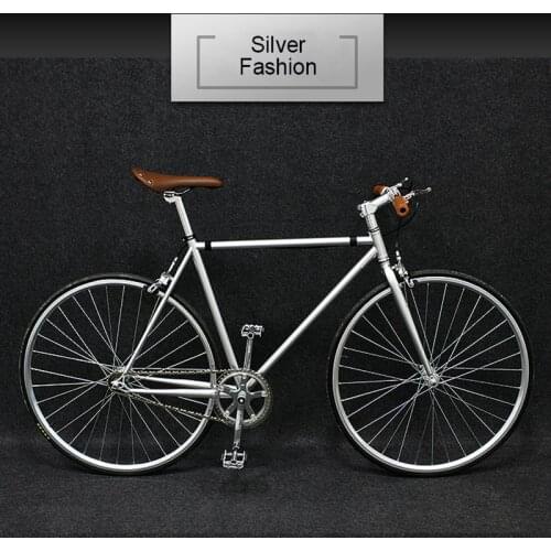700c Road Bicycle Double Disc Brake Single Speed 7 Speed Men and Women Retro Fashion High end