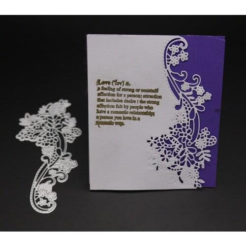 14x6.5cm 2021 Leaf Frame Metal Cutting Dies Mold Leaves Scrapbook Embossing Paper Craft Knife Mould Blade Punch Stencils