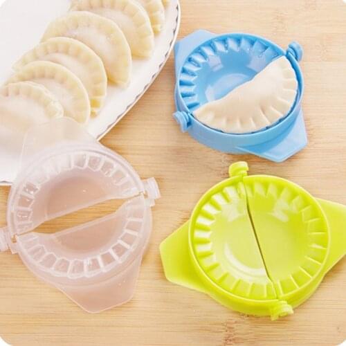 DIY Mold Dumpling Mould Dumpling Gadget Sets Easy Equipment Kitchen Tool Plastic Mould Dumpling Maker Kitchen Tools Supplies