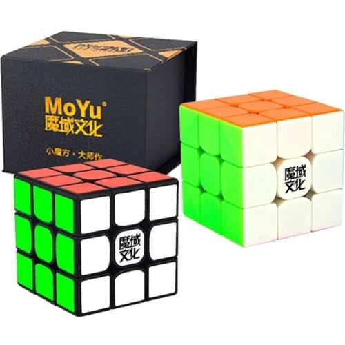 Moyu WeiLong GTS2M 3X3X3 Magnetic Magic Cube and GTS2 NO Magnetic 3x3 Profissional Speed Cube Puzzle For Children 3 by 3 Cube