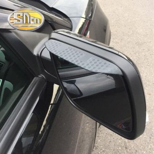 SNCN Inflexible Acrylic Rearview Mirror Rain Gear Shield Rear View Mirror Anti Rain Cover For Mazda 6 2003 - 2006 2007 2008