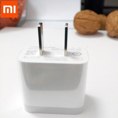 Original Xiaomi USB Wall Charger US Plug Fast Charge Travel Charger Adapter Universal For iPhone Android smartPhone TYpe-c cable