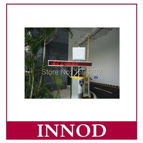 EPC Class1 Gen2 long range vehicle tag reader 3-5meters middle read Fixed UHF RFID tag Reader with 5pcs windshield label sticker