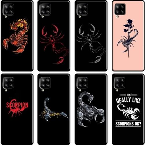 Scorpio Scorpion animal For Samsung Galaxy A12 A52 A72 A71 A51 A41 A31 A70 A50 A40 M31 A02 A20e A21S Phone Cover
