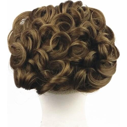 StrongBeauty Womens chignon Combs easy clip to hair Big hair bun Synthetic Wig 13 Color