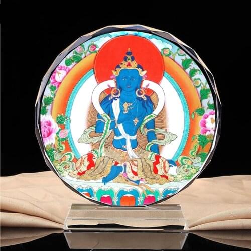 Tantric sect in Tibet: eight vajras, holding vajras, Bodhisattva portraits, home worship, crystal ornaments, handicrafts