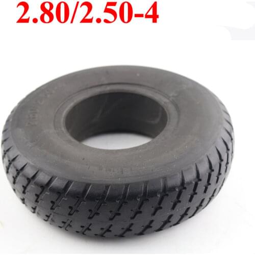 2.80/2.50-4 Electric Scooter Trolley Trailer Solid Tyre 9 inch Without Inner Tube Tyre and Wheelchair electric bicycle trolley