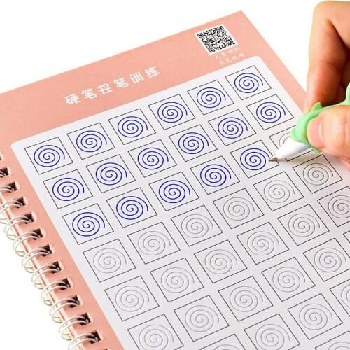 6 Books Calligraphy For Copybook Baby Learning Paint Arithmetic Math Children Hardwriting Practice Book Magic Copybook 3-8 ages