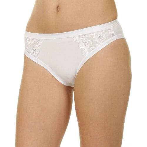 Womens briefs modal cotton low waist embroidered EMY (6 pcs)