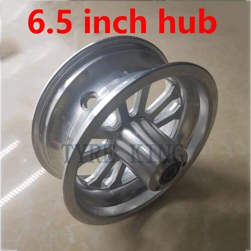 High Quality 6.5 Inch Front or Rear Hub/rim for 70 / 65-6.5 Vacuum Tyre 90/65-6.5 Tubeless Tire Parts
