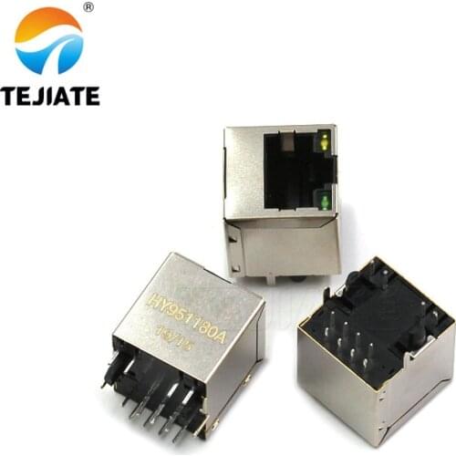 10PCS HY951180A/HR951180A Vertical network interface socket