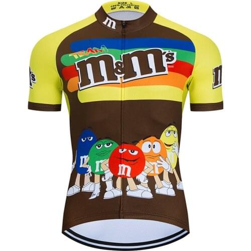 2021 Funny Pro Cycling Jersey Mountain Bike Clothing Quick Dry MTB Uniform Bicycle Clothes Breathale Mens Cycling Clothing