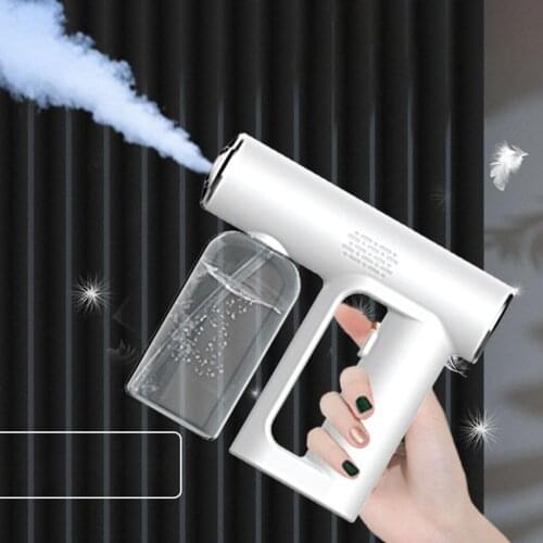 250ml Handheld household atomizer Air disinfection machine Blue Light mist sterilizer Electric spray disinfection gun Spray gun