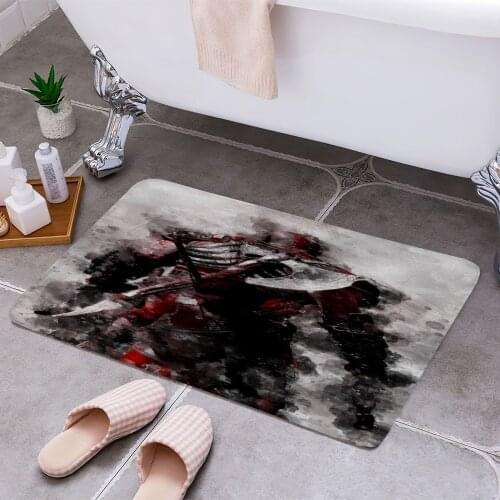 God of War 3D Print Doormats Rectangle Non-Slip DoorMat Bedroom Kitchen Entrance Print Door rugs Dropshipping