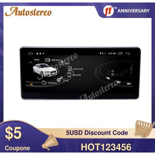 Android 10 128GB Carplay For Audi A4 B9 2016-2019 Car GPS Navigation Multimedia Player Auto Stereo Radio Tape Recorder Head Unit