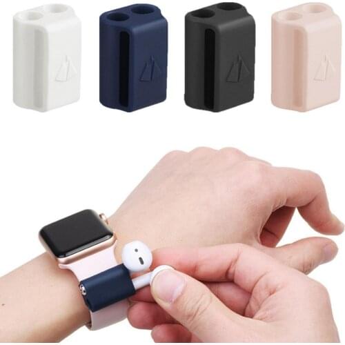 Portable Wireless Bluetooth Earphone Case Stand Holder for AirPods EarPods Anti-lost Holder Earphone Stand Earphone Accessories