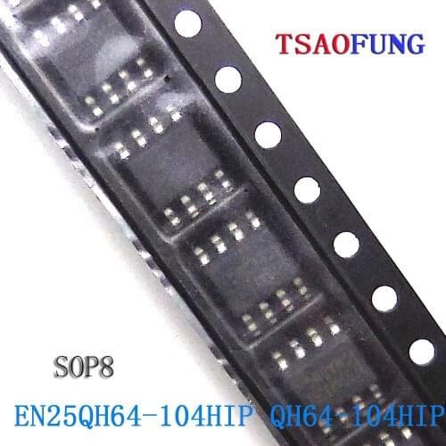 5Pieces EN25QH64-104HIP QH64-104HIP SOP8 Integrated Circuits Electronic Components