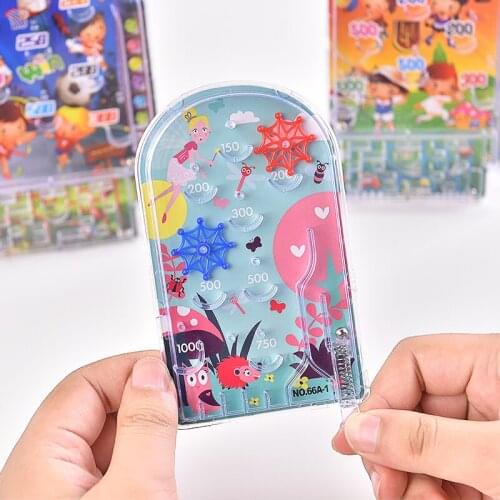 Creative Childrens Pinball Mini Rollerball Labyrinth Table Game Interactive Nostalgic Birthday Toys