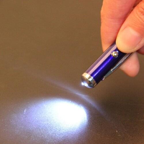 4 In 1 Metal Ballpoint Pen Touch Laser 1.0MM Black Ink School Office Writing Stationery Luxury Custom Advertising Gift