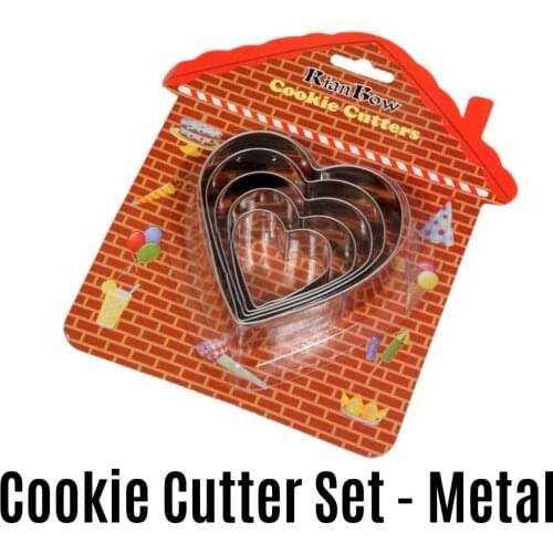 Metal Cookie Sets, Stainless, Food contact product