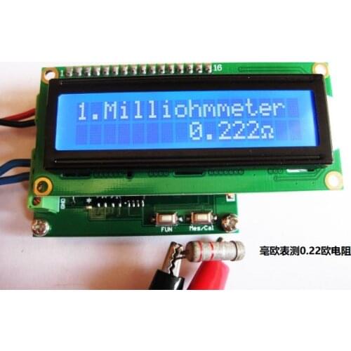 Milliohmmeter Low Resistance Tester Ohmmeter