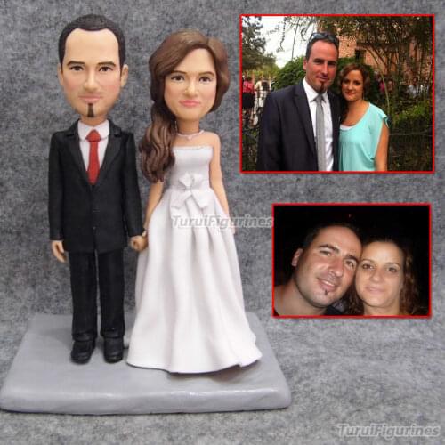 Figure clay favor wedding dog polymer clay baby doll dolls gay wedding cakes miniature animals doll figurine dollhouse miniature