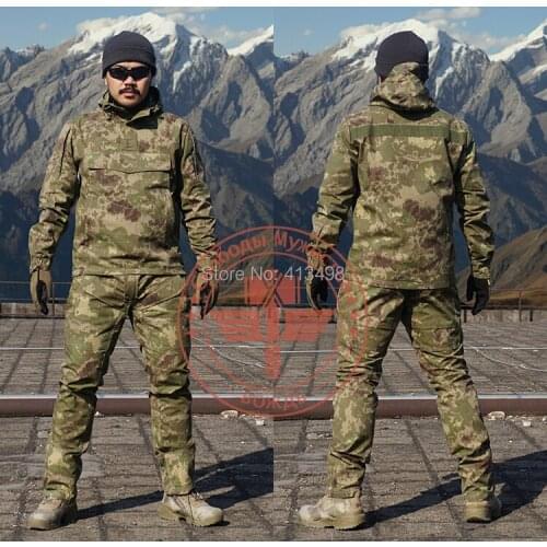 Mens Military BDU Tactical Combat Hunting T Shirt & Pant Outer camouflage CS training uniform suits