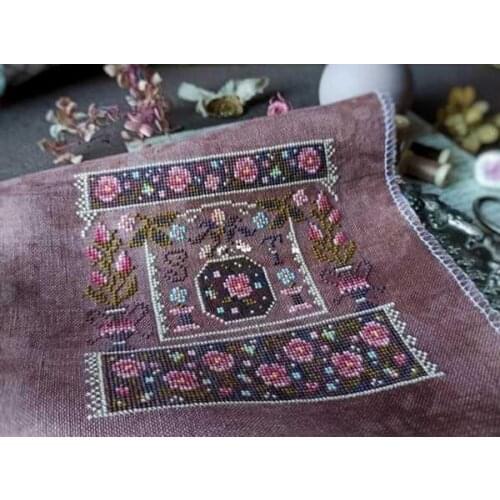 The rose through the years 26-26 Cross Stitch Set Cross-stitch Kit Embroidery Needlework Craft Packages Cotton Fabric Floss