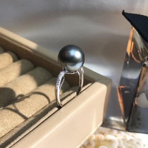 Stylish New 925 Sterling Silver Adjustable Ring Settings Findings Mountings Parts for Pearl Corals Jade Crystal Beads Stones