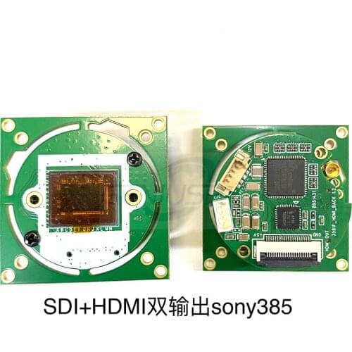 Geniuspy HDMI 3G SDI 1/1.8 Sony IMX385 0.0001lux 150DB WDR CCTV Micro Industrial Camera EX HD-SDI 1080P 1080i 60fps SDI Camera