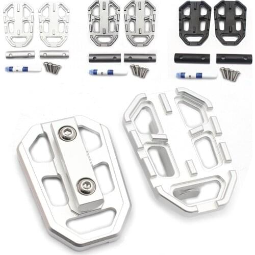 Foot Pedal Enlarger Pad Brake Footpedal Pad Plate Extension For BMW G310GS 2018 2019 Motorcycle Plastic