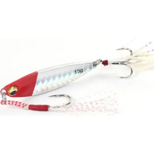 DUODUOYU 5PCS/LOT Ice Fishing Jigging Lure 7g 10g 15g 20g 30g Metal Casting Jigging Lure Saltwater Jigs Pesca Spinnerbait Tackle