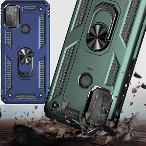 Drop resistance Rugged Case For Motorola Moto G50 Armor Fall resistant impact Shock proof Car Magnetic Cover