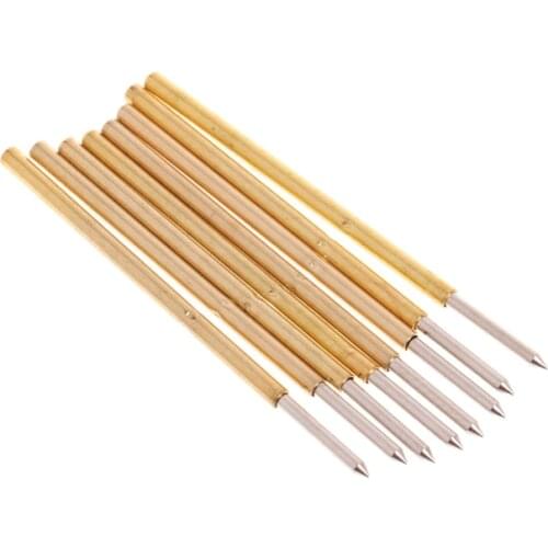 100Pcs/Bag Spring Test Probe Pogo Pin P100-B1 Dia 1.36mm Length 33.35mm