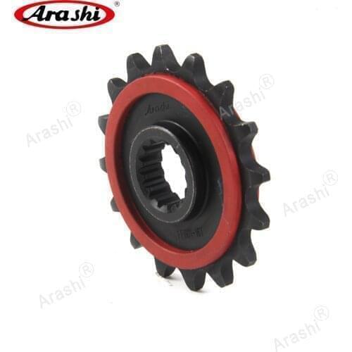 Arashi 525 16T Rubber Cushioned Front Sprocket For Aprilia RSV4 1000 R / APRC 2011 2012 2013 2014 2015 Wheel Gear Chain